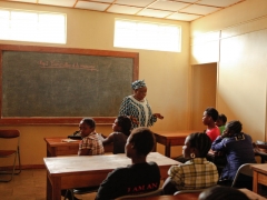 Class at City of Joy, February 2013, Bukavu, DRC