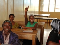 Class at City of Joy, February 2013, Bukavu, DRC.